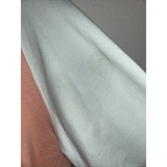 Teddy Fresh Pastel Color Block Hoodie Size Medium Pockets - Picture 2 of 8